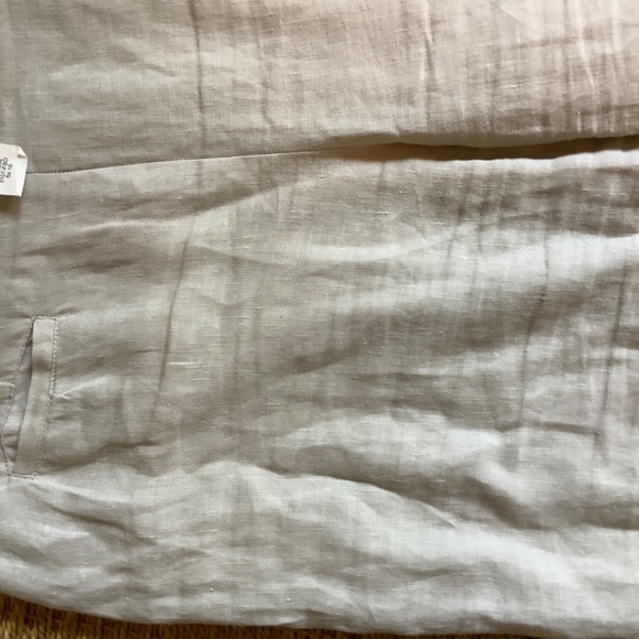 100% Linen pants.  Size 10.  Excellent condition. - Picture 5 of 5
